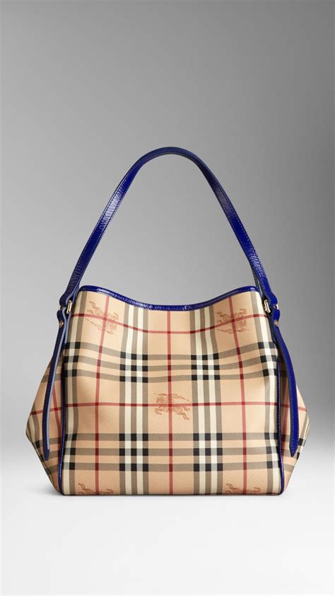 burberry tote blue label|burberry haymarket tote.